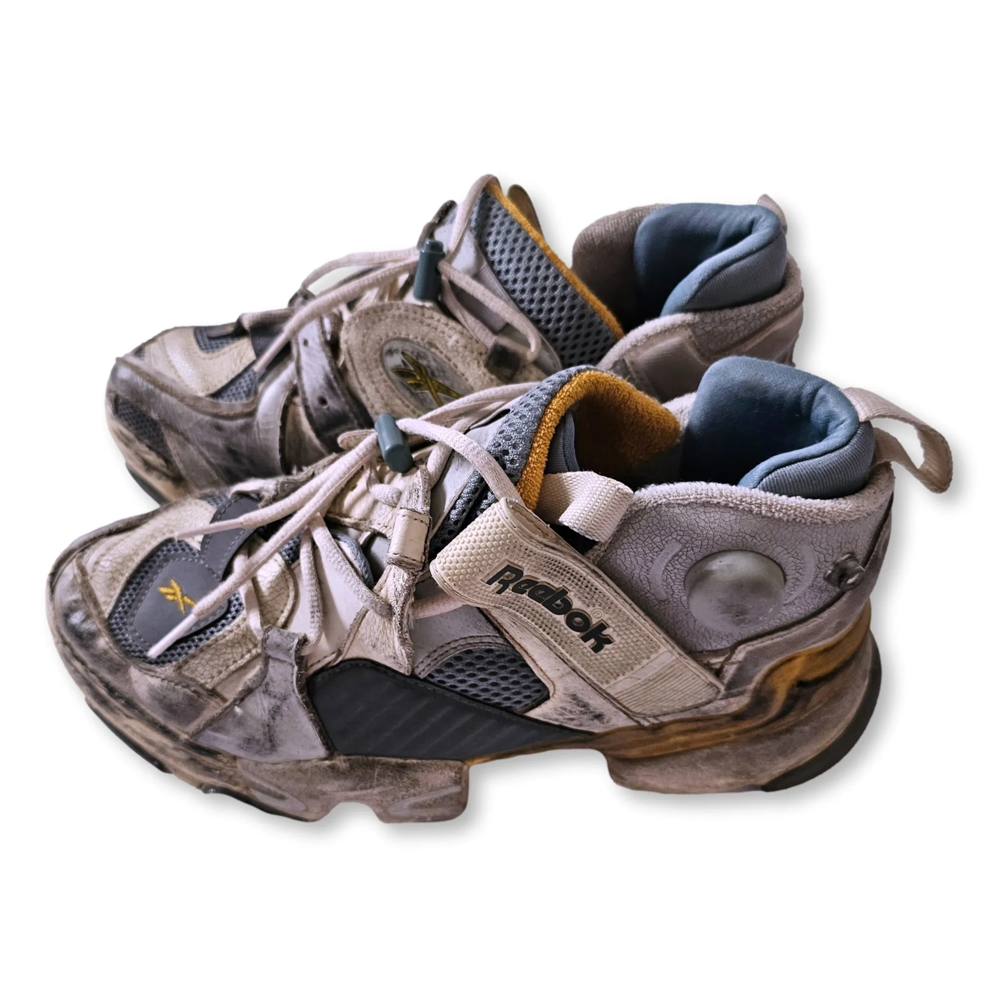 Vetements Reebok Genetically Modified Pump Sneakers