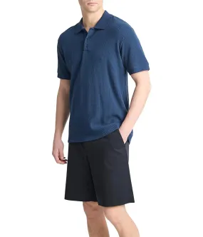 Vince Varigated Texture S/S Polo