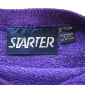 Vintage 80s Los Angeles Lakers Starter Sweatshirt L USA Made NBA Basketball