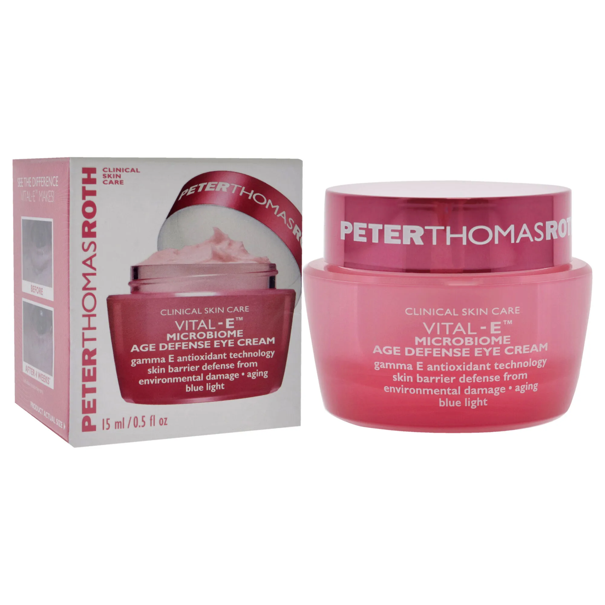 Vital-E Antioxidant Recovery Eye Cream by Peter Thomas Roth for Unisex - 0.5 oz Cream