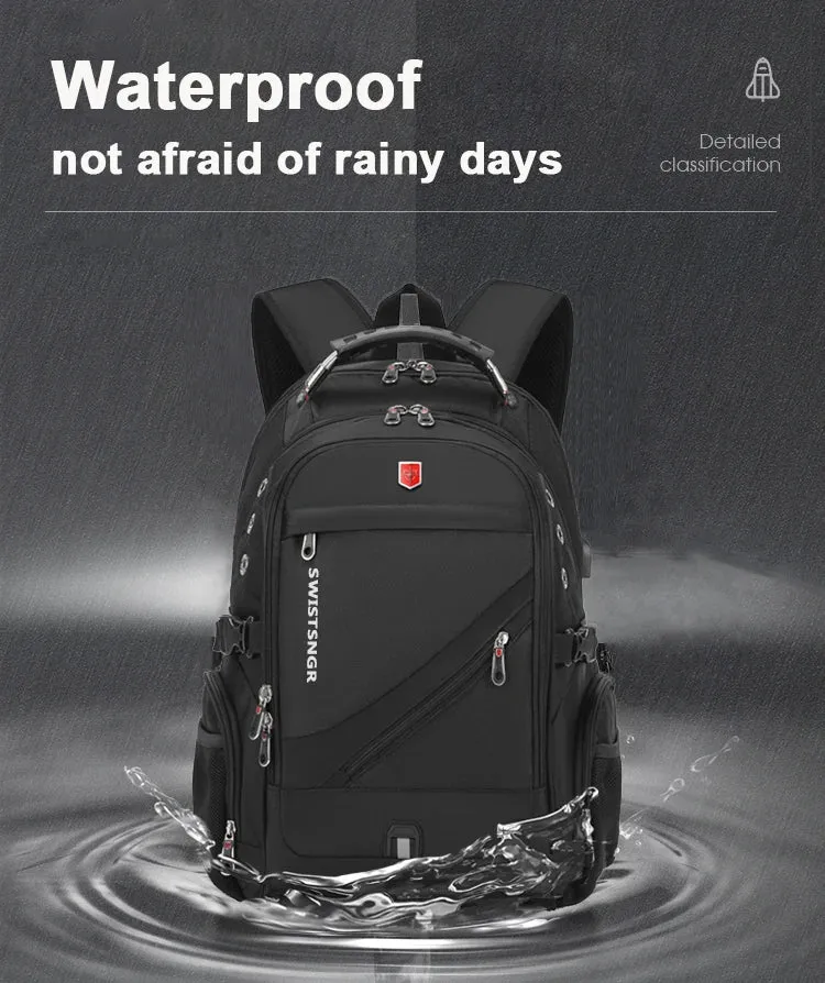 Waterproof Laptop Backpack with USB Port