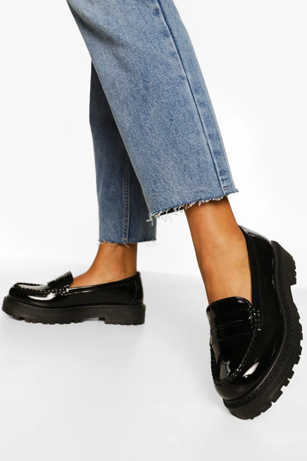 Wide Width Chunky Loafers