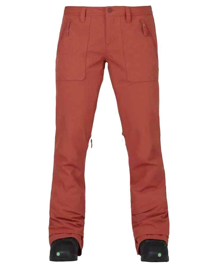 Womens Burton Vida Pant - Persimmon (S)