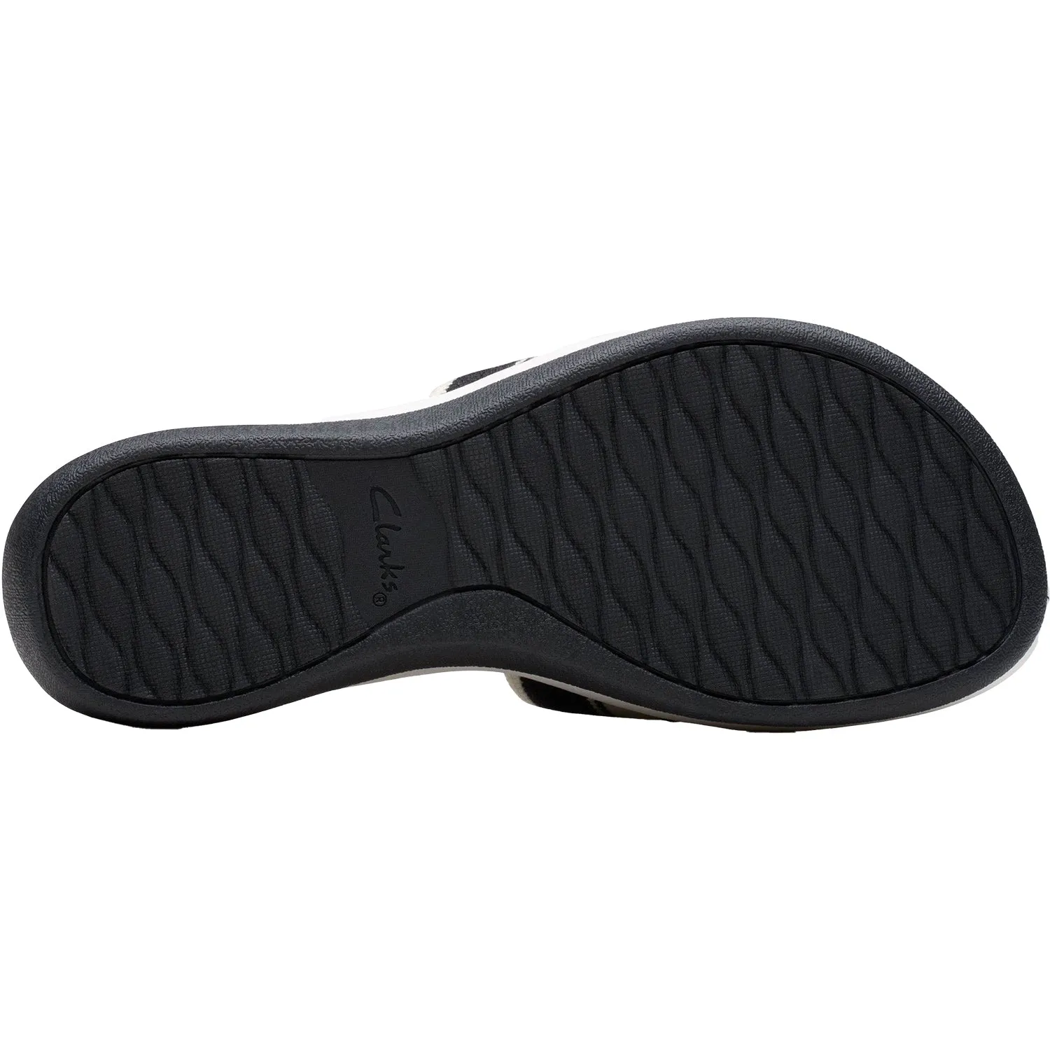 Women's Clarks CS Arla Hollis Black Combi Knit Synthetic