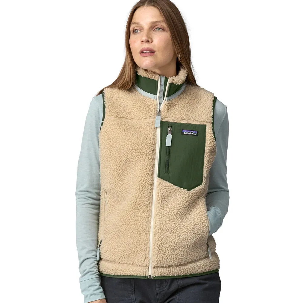 Women's Classic Retro-X Vest - Dark Natural w/Torrey Pine Green
