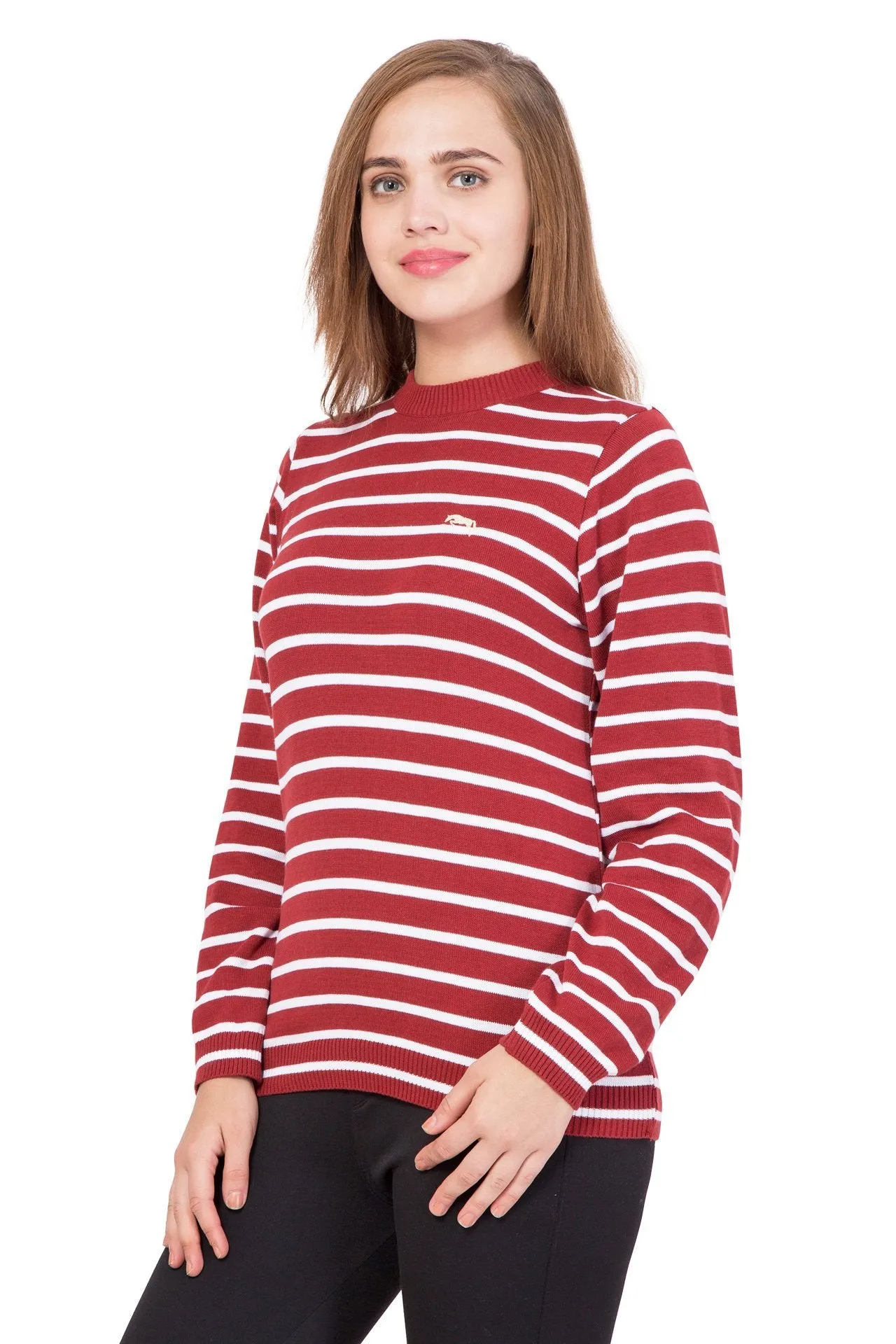 Womens Full Sleeves Cotton Casual Sweater