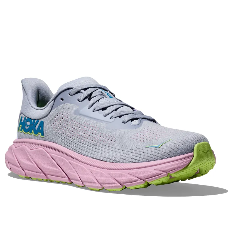 Women’s HOKA Arahi 7 – Gull/Pink Twilight (GPT)
