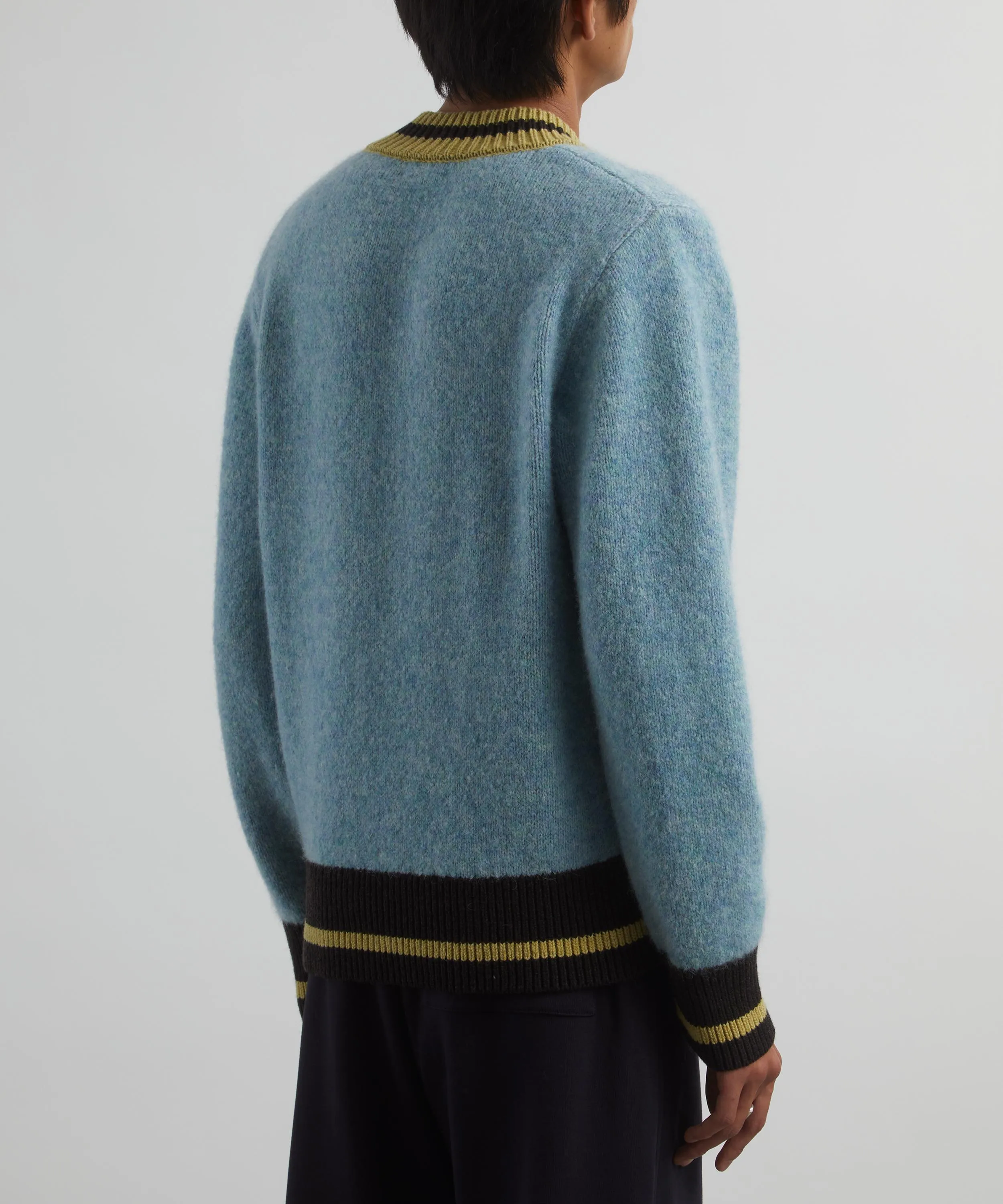 Wool-Blend Cricket Jumper