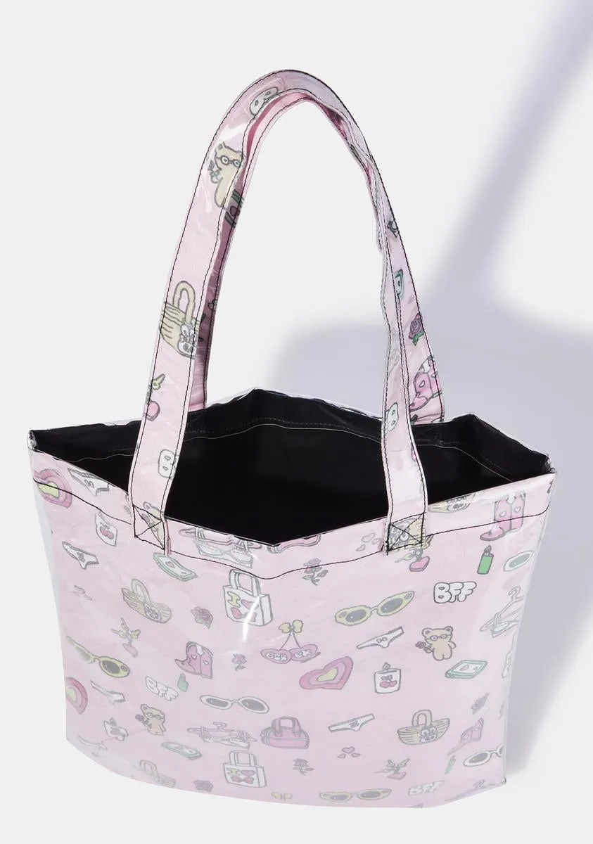 X Esther Bunny The Little Things Tote Bag-