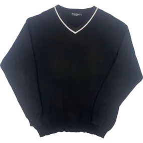 Yves Saint Laurent V-Neck Knitwear Black