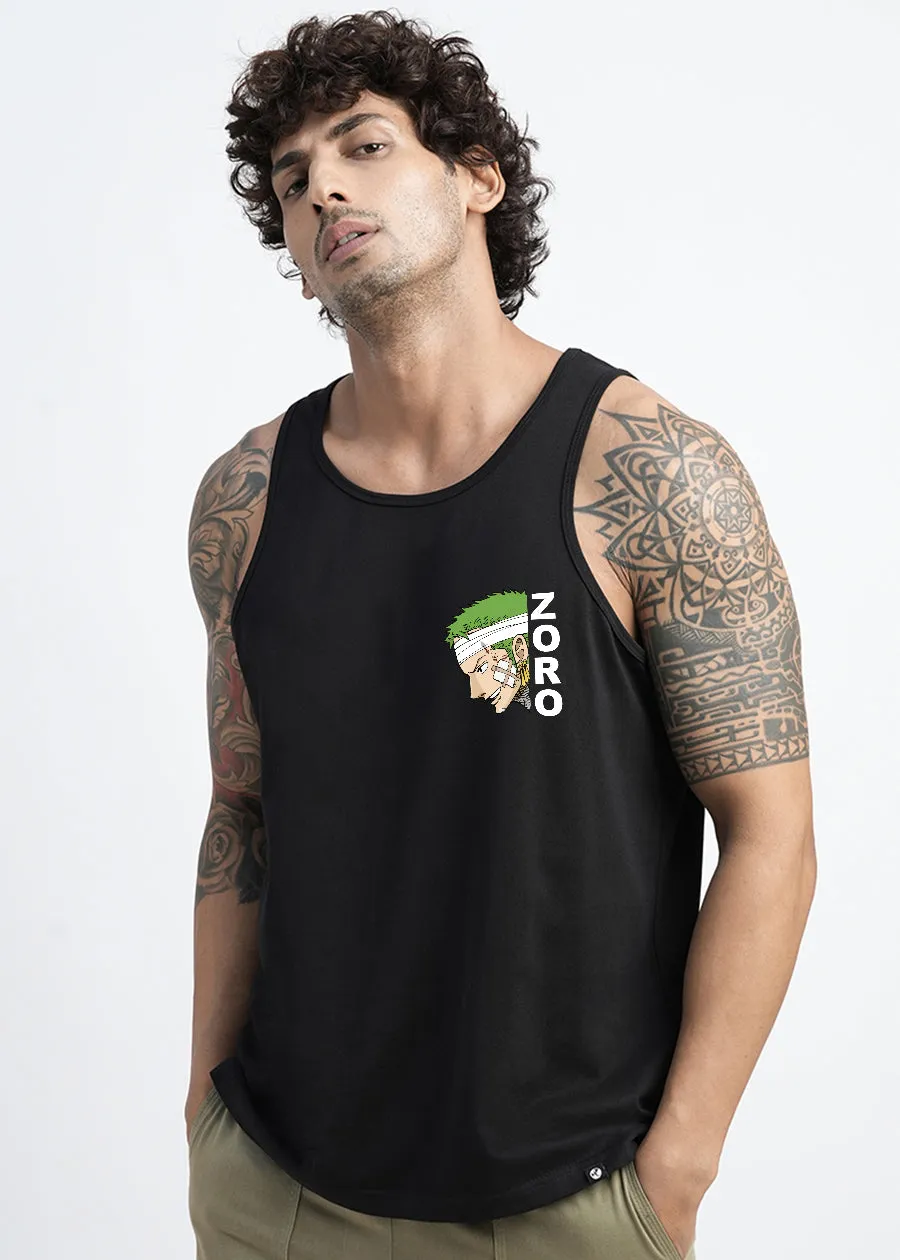 Zoro Mens Printed Vest